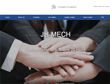 Tablet Screenshot of jh-mech.com
